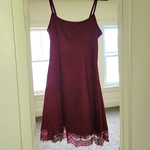 Adam Levine. Size Medium. Wine Colored.